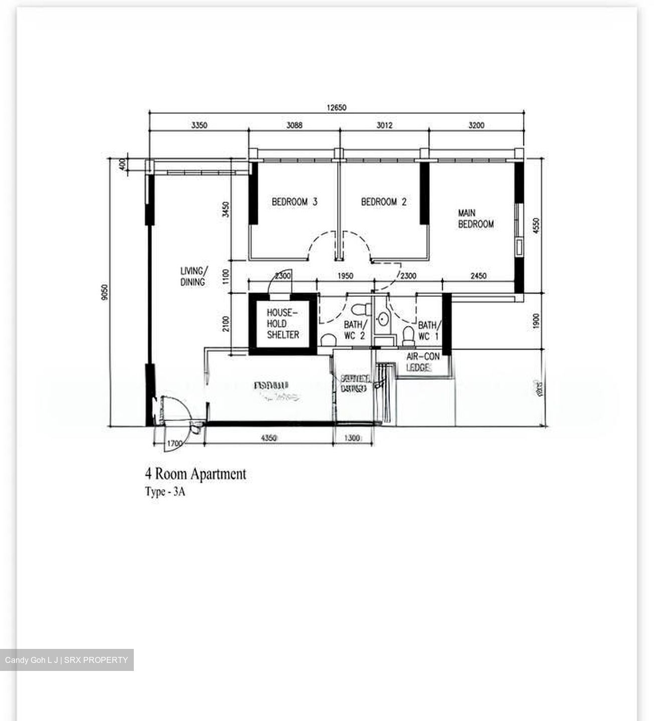 Blk 8A Kallang Trivista (Kallang/Whampoa), HDB 4 Rooms #574412751